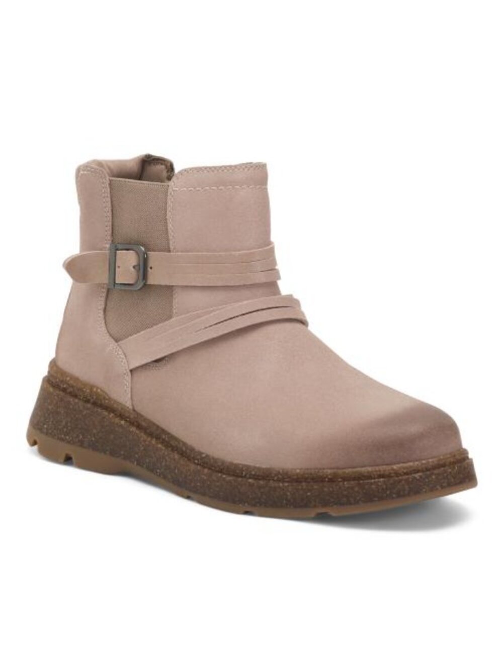 CLARKS COLLECTION Suede Noralyn Strap Boots